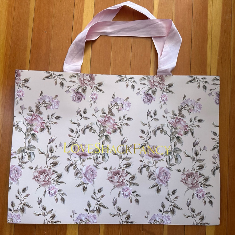LoveShackFancy Large Shopping Bag